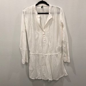 Lauren by Ralph Lauren white tunic